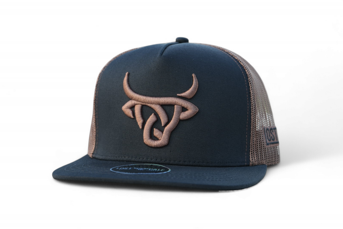 ☆HUMAN N CAT☆ Pound 3 Washed Flat Brim Cap Brown FFOUND3 W The Wildcat Tiger Cap by Goorin Bros. --> Shop Hats, Beanies