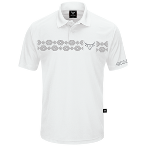 Aztec Polo - White