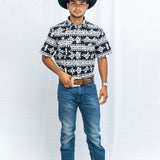 Cheyenne Black - Short Sleeve Shirt