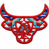 Maya Embroidered Sticker Patch