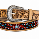 "WELCH" Beaded Belt