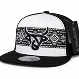 Shima White/Black Flat - Kids
