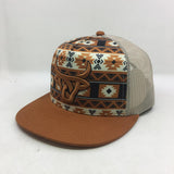 Lost Calf Holt Flat Bill Trucker Hat