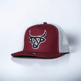 Lost Calf Red Poll Flat Bill Trucker Hat