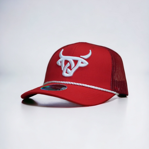 Rope Hat Red Curve