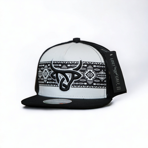 Shima White/Black Flat - Kids