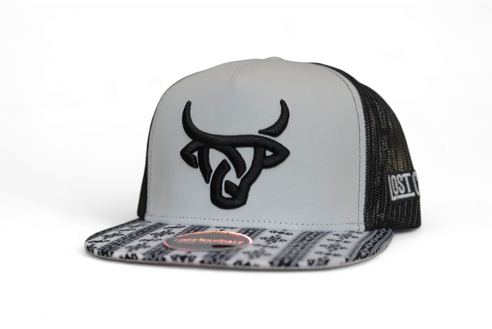 Lost Calf Cheyenne Flat Bill Trucker Hat