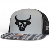 Lost Calf Cheyenne Flat Bill Trucker Hat