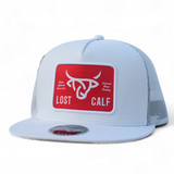 Flat Plate White/Red