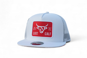 Flat Plate White/Red