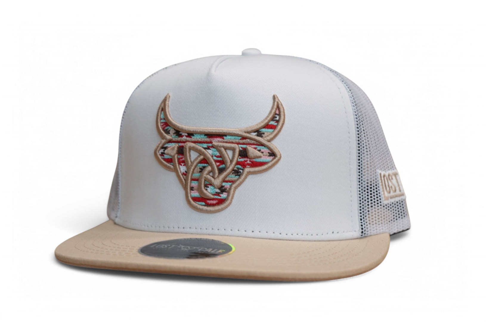 Lost Calf Mixteca Flat Bill Trucker Hat