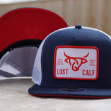 Flat Plate Navy/White