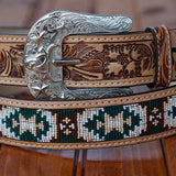 "KIPP" Beaded Belt
