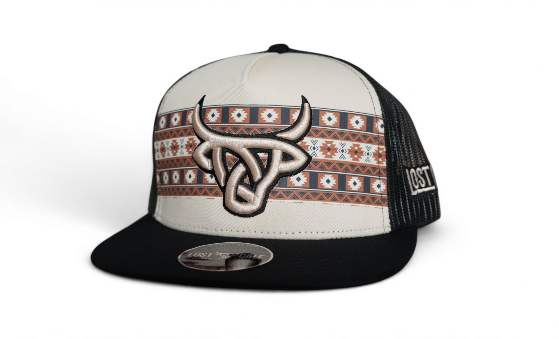 Lost Calf Luka Flat Bill Trucker Hat
