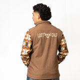 Lost Calf Vest Heather Brown