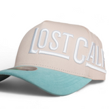 Lost Calf Frame Teal/Beige