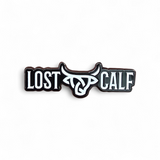 Lost Calf logo Hat Pin