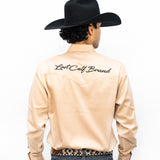 Khaki Button Down - Long Sleeve Shirt