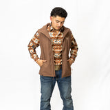 Lost Calf Vest Heather Brown