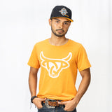 Angus Tee Heather Orange