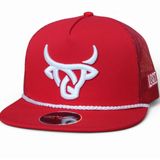 Rope Hat Red Flat