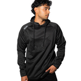 Embossed Hoodie - Black