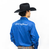 Blue  Button Down - Long Sleeve Shirt