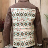 Heather Brown  Aztec Jacket