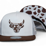 Cowhide White/Brown