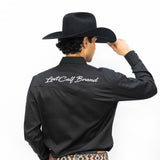 Black Button Down - Long Sleeve Shirt