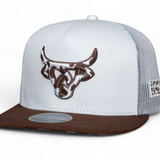 Cowhide White/Brown