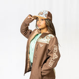 Heather Brown  Aztec Jacket
