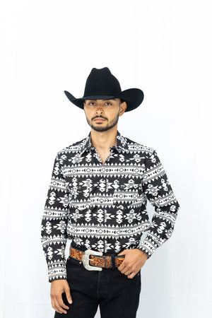 Black Cheyenne - Long Sleeve Shirt