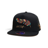 Wild Feather Black Flat