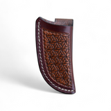 Handmade Tolling Knife Sheath Triangles