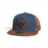 Lost Calf Harris Flat Bill Trucker Hat