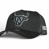Dark grey cap with white embroidered Lost Calf logo 