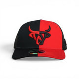 Split Black Red Curve