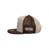 Two Mesh Panel Brown
