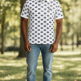 Waco White Performance Polo