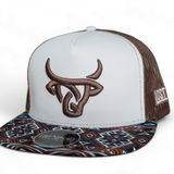 Lost Calf Dakota Flat Bill Trucker Hat