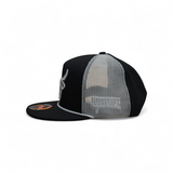 Two Mesh Panel Black