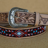 "WELCH" Beaded Belt